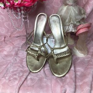 Penny Kenny tongue stiletto sandals 👡